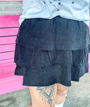 Load image into Gallery viewer, Corduroy ruffle skirt

