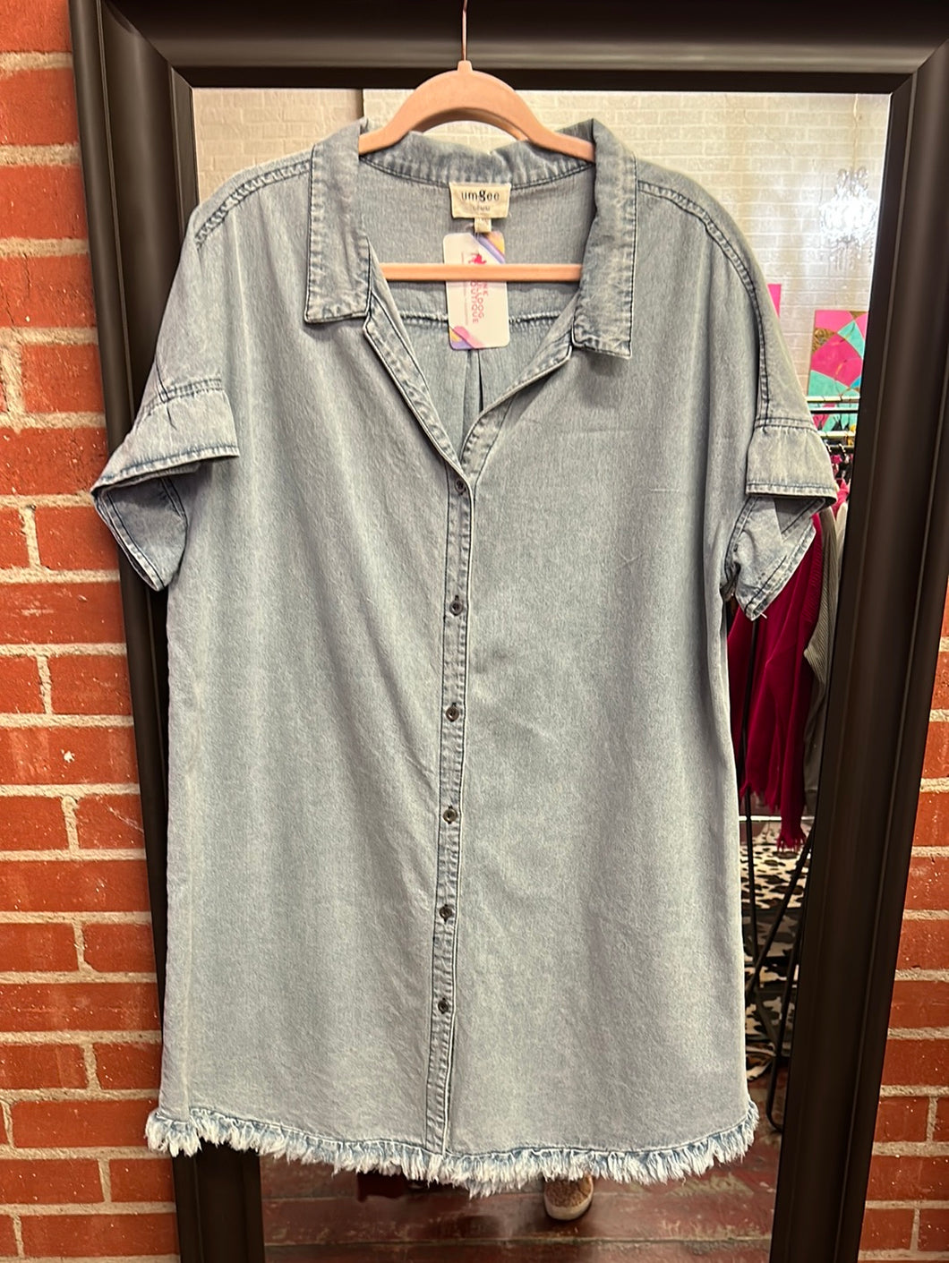 Denim Umgee Womens Dress, 1XL