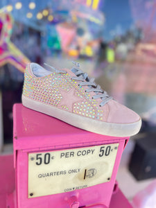 Joann rhinestone star sneakers