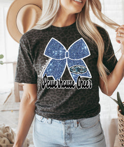 Holy5moke faux glitter Bow