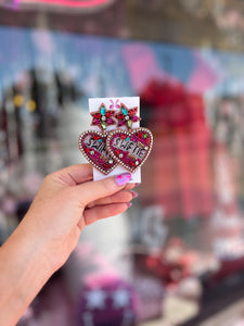 Swiftie beaded earrings