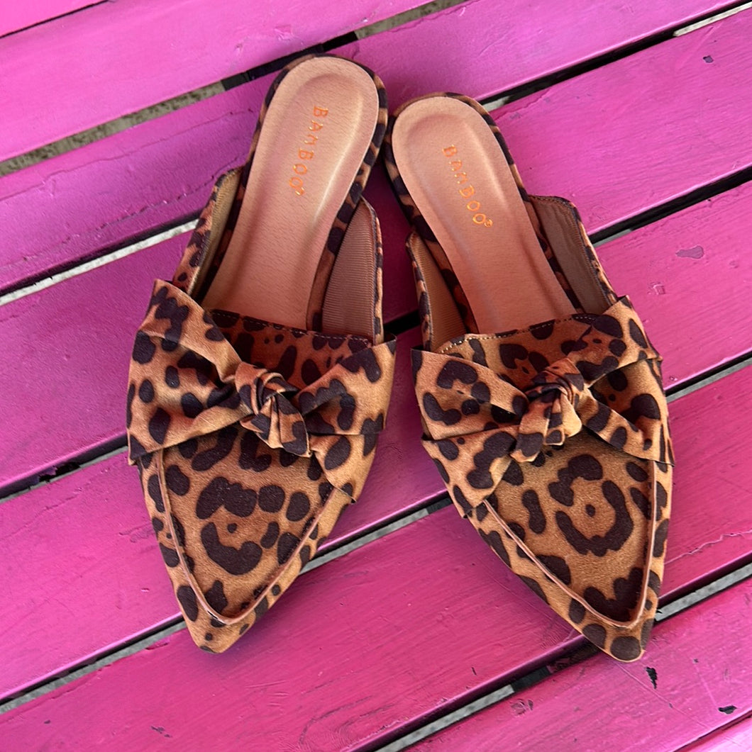 bamboo leopard shoes