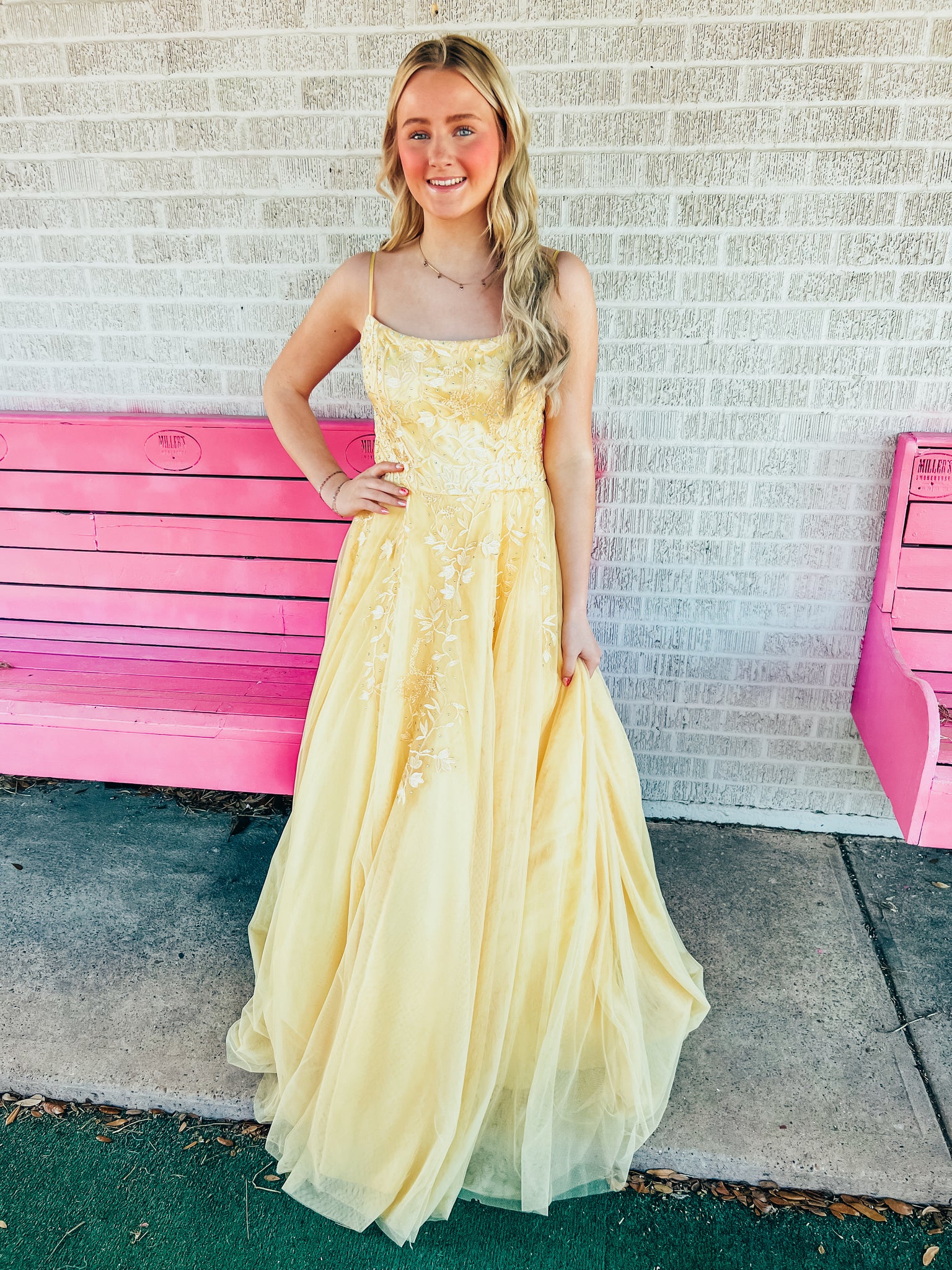 light yellow say yes to the prom womens formal dress 11