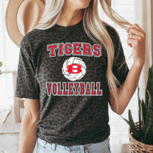 Load image into Gallery viewer, Belton Tigers Vintage Volleyball design
