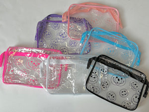 Preppy Plastic travel bags