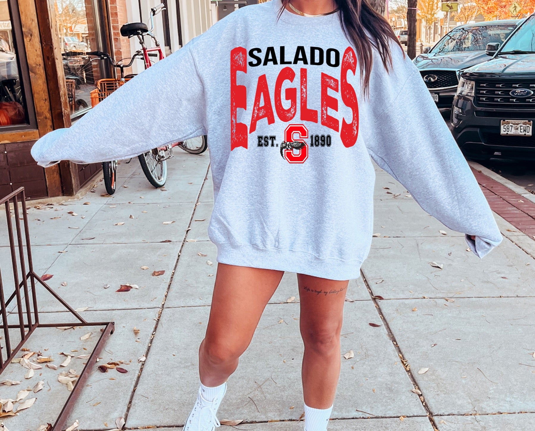 Salado Eagles retro Design – Pink Bulldog Boutique