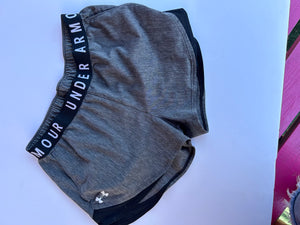 Gray Under Armor Shorts, Large