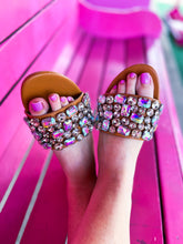 Load image into Gallery viewer, Summer rhinestone sandals
