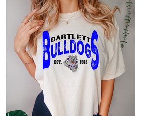 Bartlett Bulldogs Vintage Design