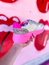 Load image into Gallery viewer, Sassy neon pink sneakers
