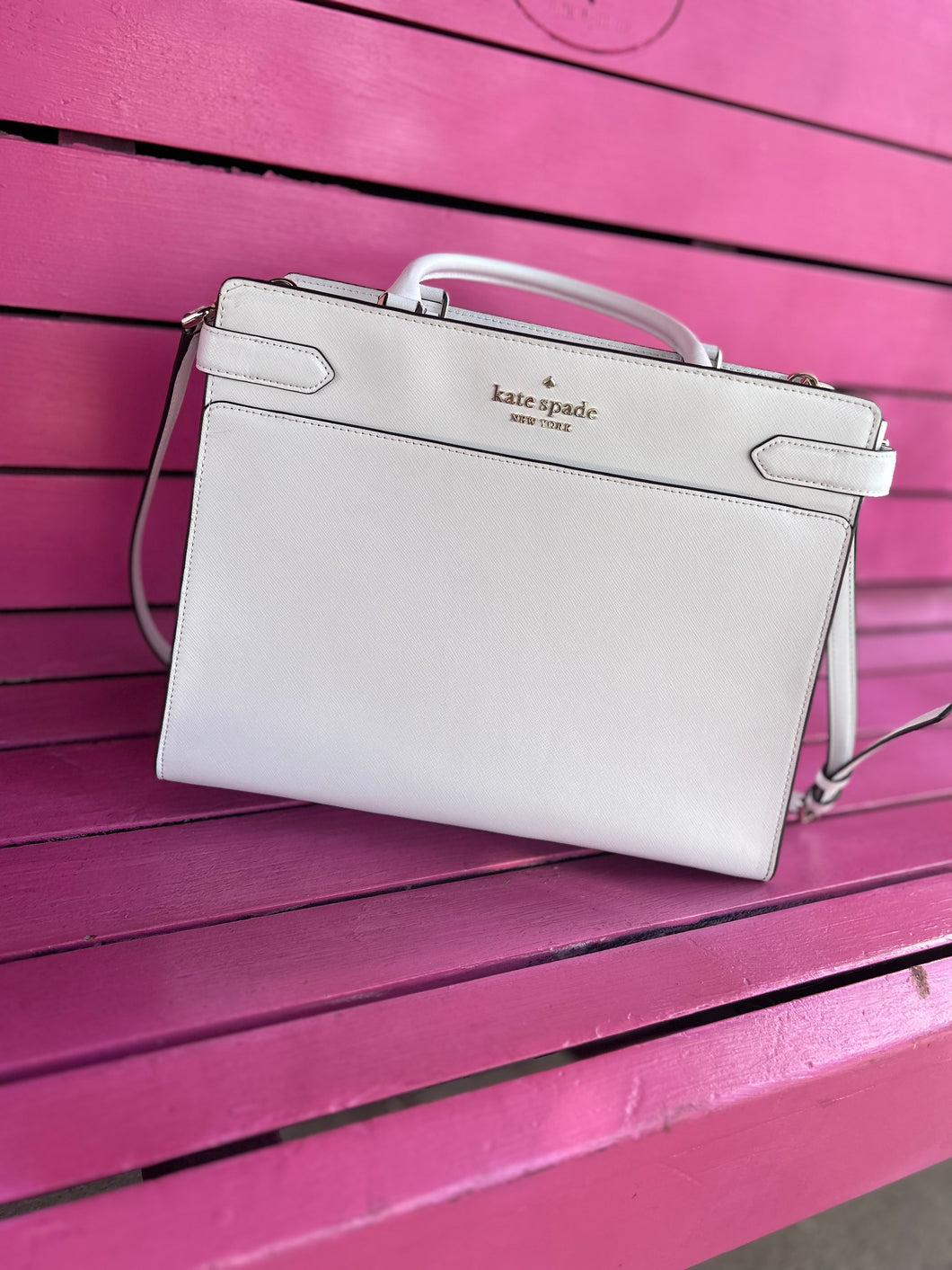 White Kate on sale Spade Purse