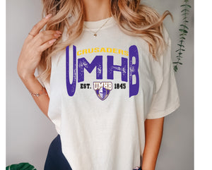 UMHB Crusader Vintage Design