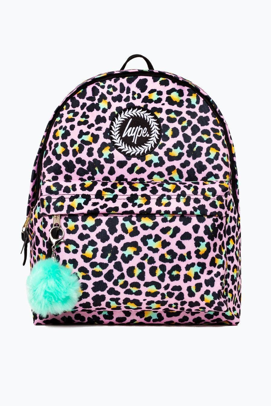 Hype HYPE DISCO LEOPARD BACKPACK Pink Bulldog Boutique